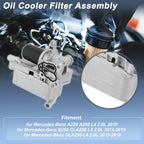 Engine Oil Filter Housing for Mercedes-Benz A220 A250 L4 2.0L (2019-2023)