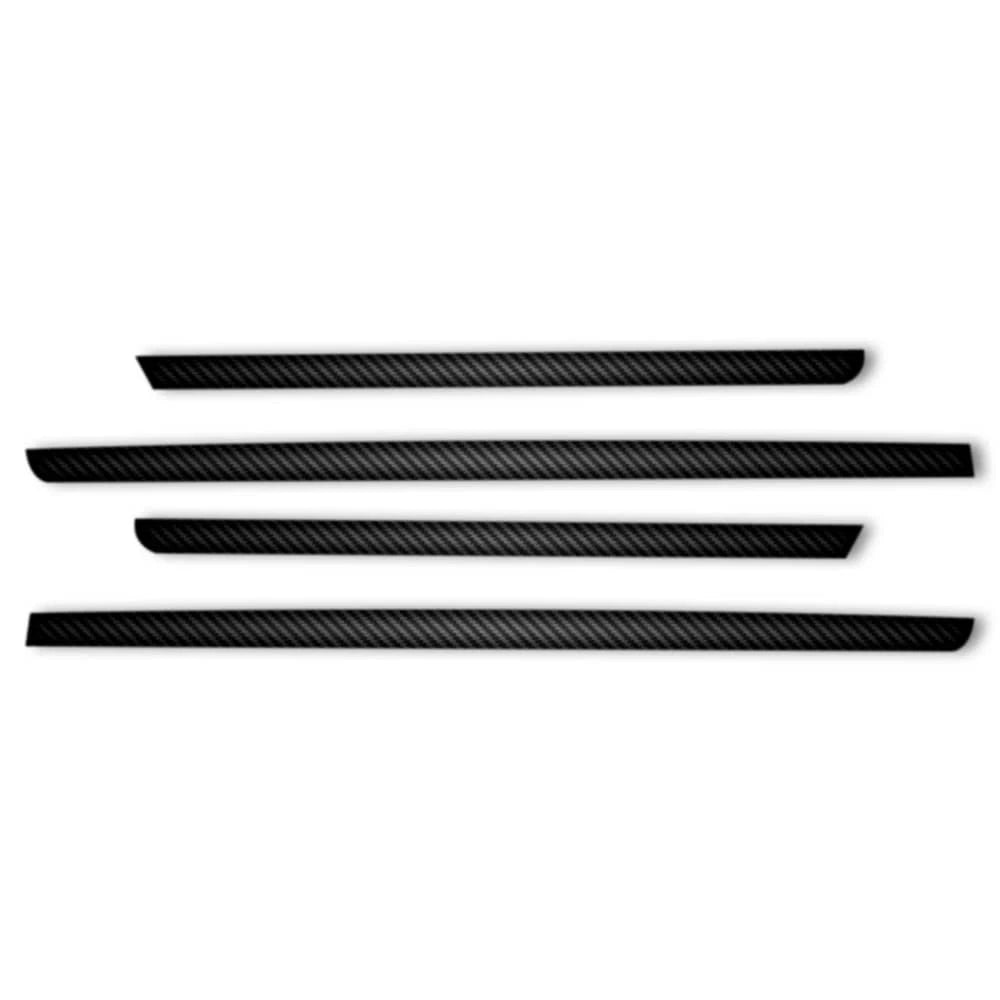 Window Sill Trim Kit Carbon Fiber 4pc for 2007–2014 GMC Yukon XL
