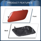 Front Left Washer Nozzle Cover Cap for Audi Q3 (2016–2017) Red