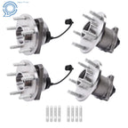 Set of 4 Wheel Hub Bearings for Chevrolet Malibu Pontiac G6 Saturn Aura (2008–2012)