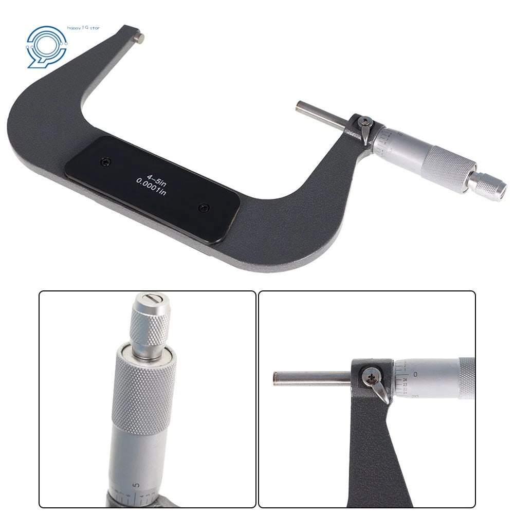 Precision Micrometer 4-5" for Automotive Measurements