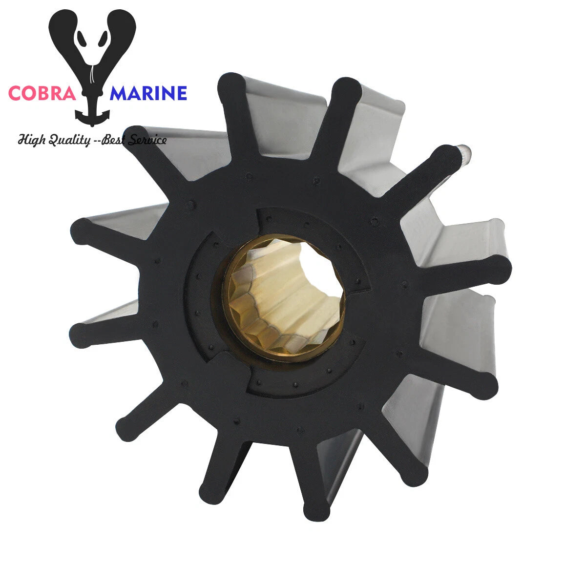 Water Pump Impeller for Volvo (875814-6, 875697, 845796, 842857, 21951364)