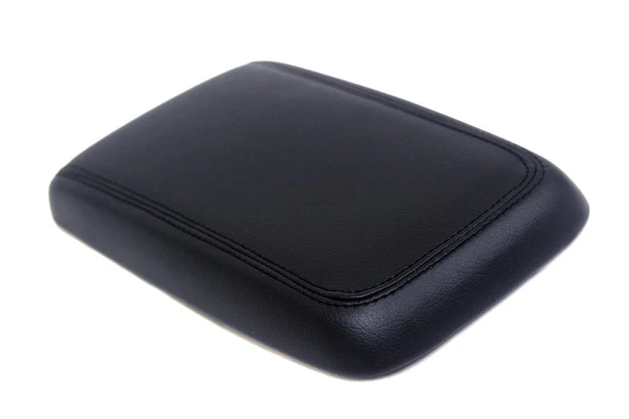 Center Console Armrest Cover for Captiva S (2012–2015) Black PVC Leather