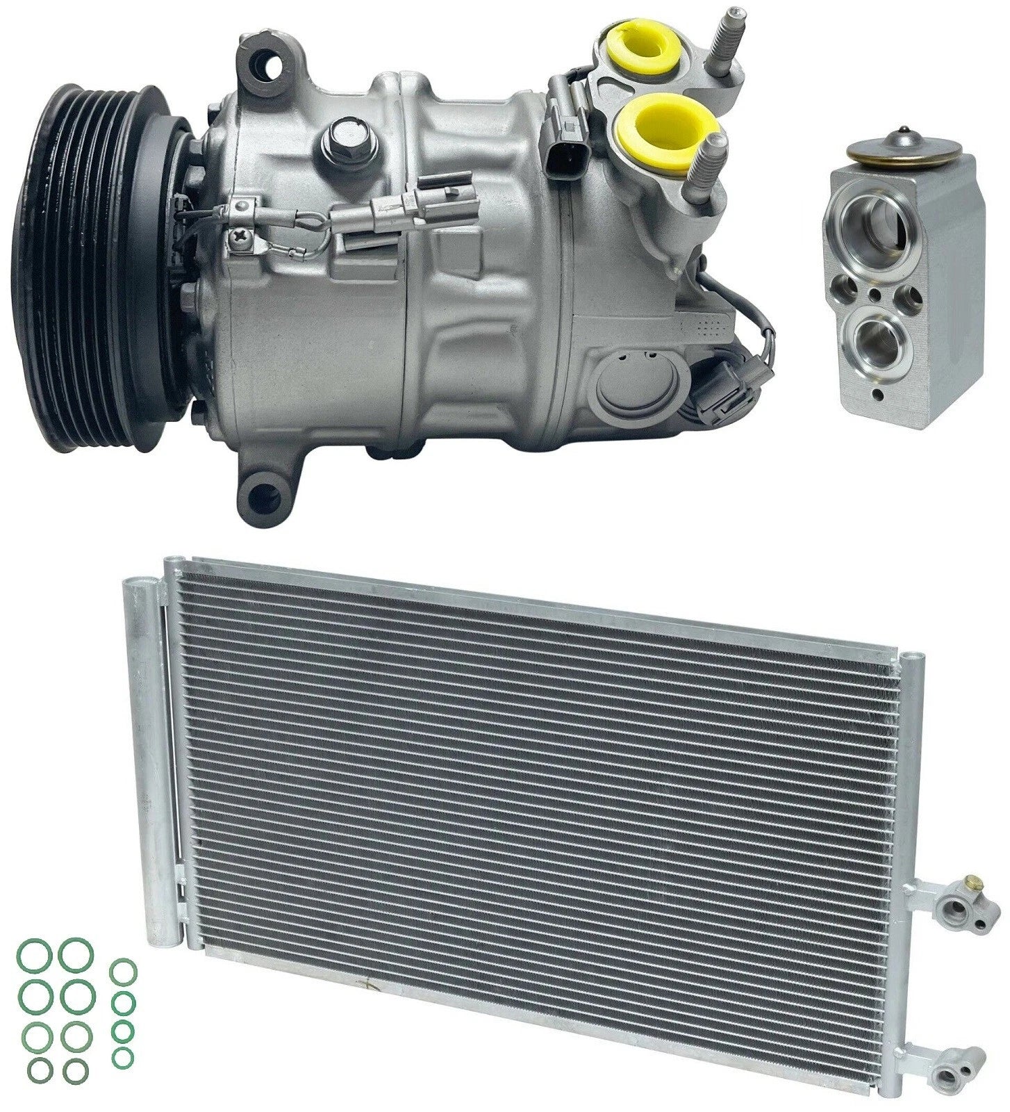 AC Compressor Kit With Condenser for Volvo XC90 2.0L (2018-2018)