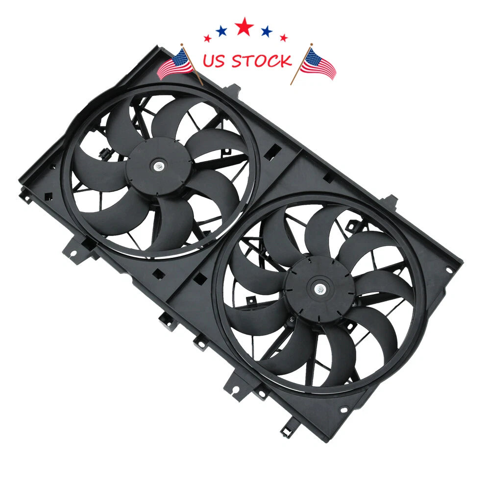 Dual Radiator Cooling Fan Assembly for Nissan Rogue (2014–2019)