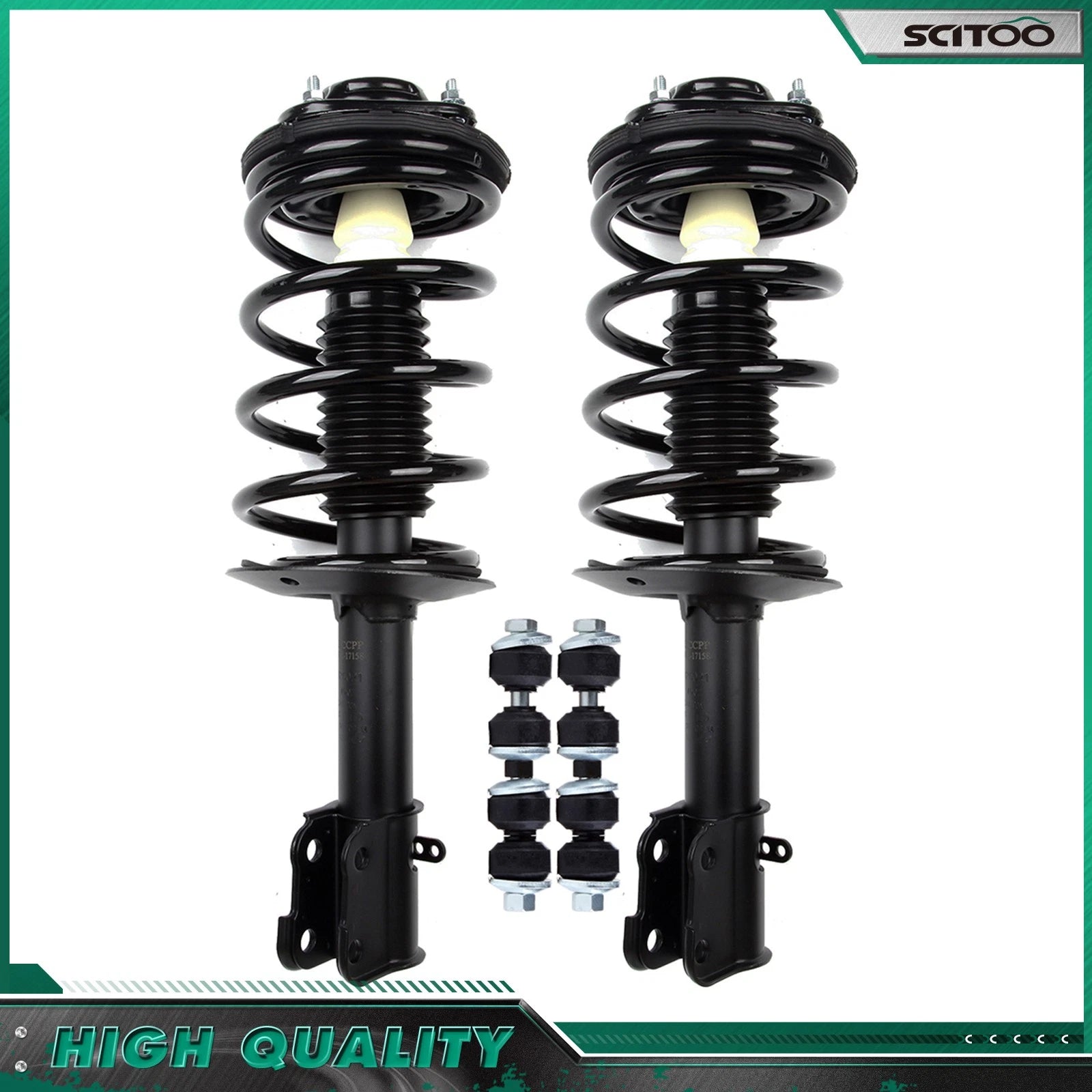 Front Complete Assembly Struts Sway Bar Link for Chrysler Dodge Neon (1995–2005)