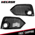 Set of 2 Fog Light Lamp Cover Bezels for Honda Civic Hatchback Si EX (2017–2019)