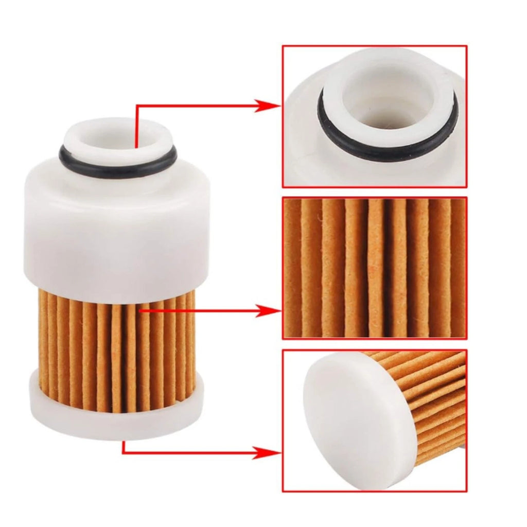 4X Fuel Filter for Mercury Marine (75-100 HP) (35-8M0168897, 8M0149607, 35-881540)
