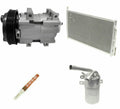 AC Compressor Kit With Condenser Replacement for Ford Focus 2.0L (2000–2002)