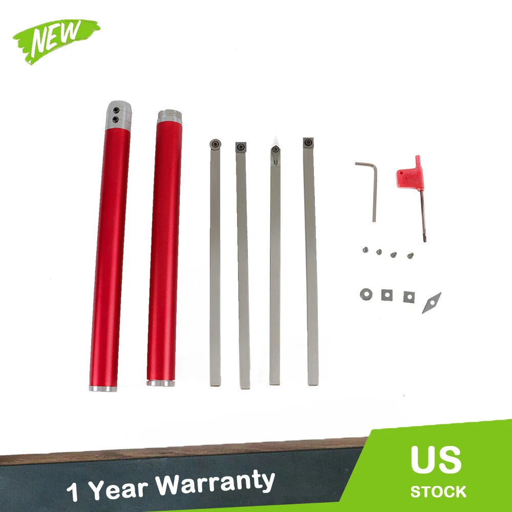 Set of 6 Carbide Lathe Turning Tools for Lathe Finisher