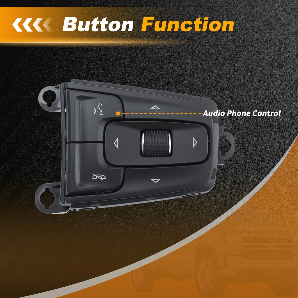 Steering Wheel Button Control for Chevy Silverado 1500, GMC Sierra (2022–2025)