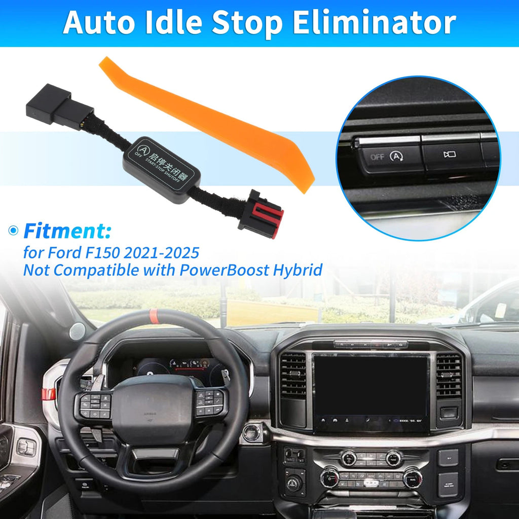 Idle Start Stop Eliminator for Ford F150 (2021–2025) Auto Start/Stop Disable