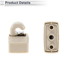 Sun Visor Holder Clip for Volkswagen Bora Golf Mk4 Caddy (1998–2006) 3B0857561B Beige