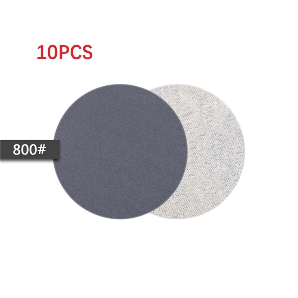 10X Sanding Discs Silicon Carbide Wet/Dry 5" for Automotive Use