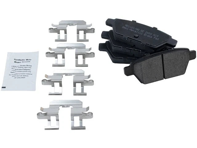 Set of 4 Rear Brake Pads for Mazda 6 (2006–2013) QS476NC