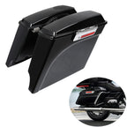 5" Stretched Extended Hard Saddlebag + Speaker for Harley Touring FL (1993–2013)