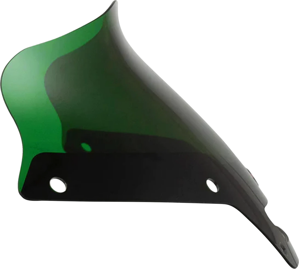 Klock Werks 6" Kolor Flare Sport Windshield for FXLRST (2018–2023) - Green KWW-02-0625