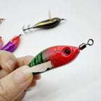 Glow Wood Shrimp Egi Lure 8cm for Night Use Squid Fishing