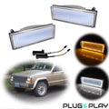 Clear LED Front Bumper Signal Light for Jeep Cherokee, Comanche (1984–1996)