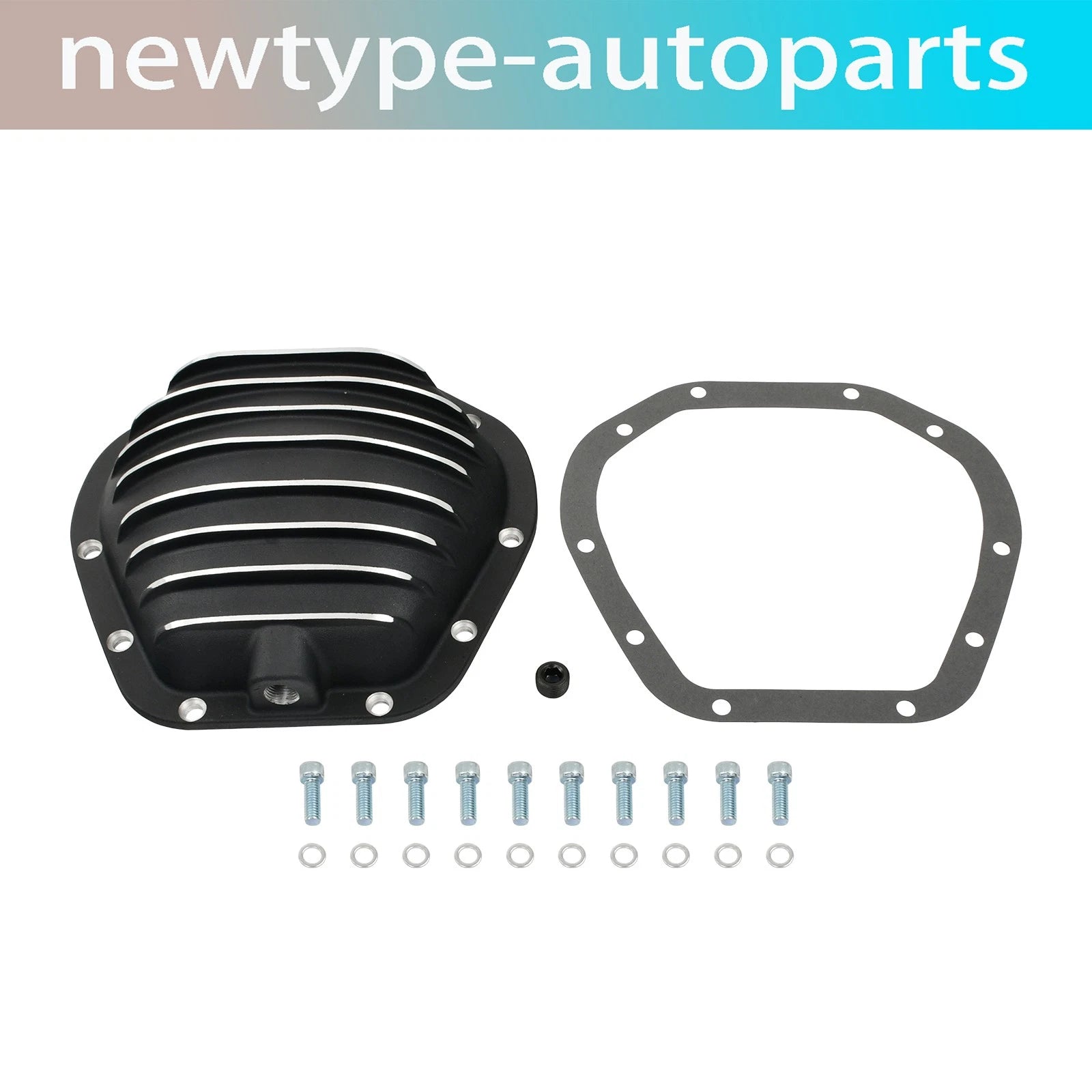 Differential Rear Cover for Dana 60 10 Bolt (with Gasket & Drain)