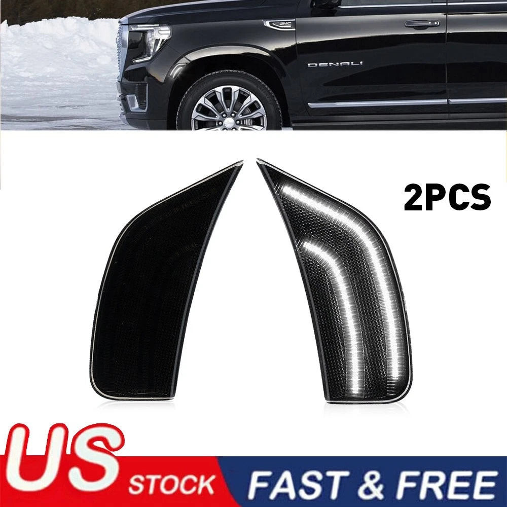 Front Side Marker Light for Cadillac Escalade, Suburban, Chevy, GMC Yukon (2021–2023)