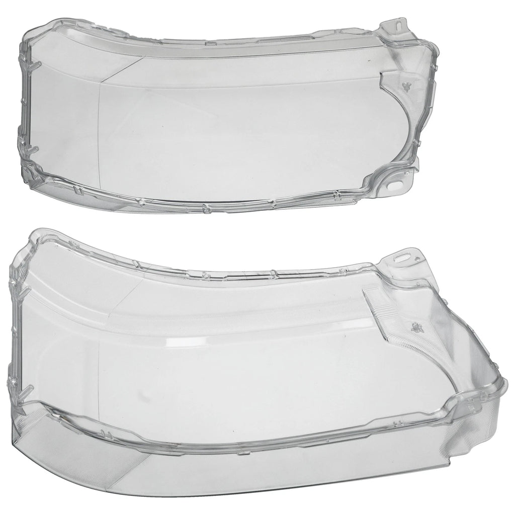 Front Headlight Cover Lens Pair for Land Rover Range Rover Sport (2010–2013) Clear