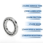 Deep Groove Ball Bearing 55x90x11mm for Scooter Skateboard (1 Pc)