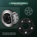 4X 1" Hub Centric Wheel Spacers 5x108 12x1.5 for Ford Thunderbird Escape (2000–2005)