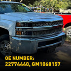 License Plate Bracket Mount for Chevrolet Silverado 2500 HD (2015–2019)