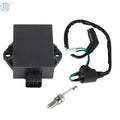 CDI Box Ignition Coil & Spark Plug for Polaris Hawkeye 300 (2007–2011)