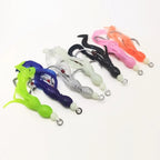 6/0 Silicone Squid Hook for Saltwater Fishing Lure with Glow Beads