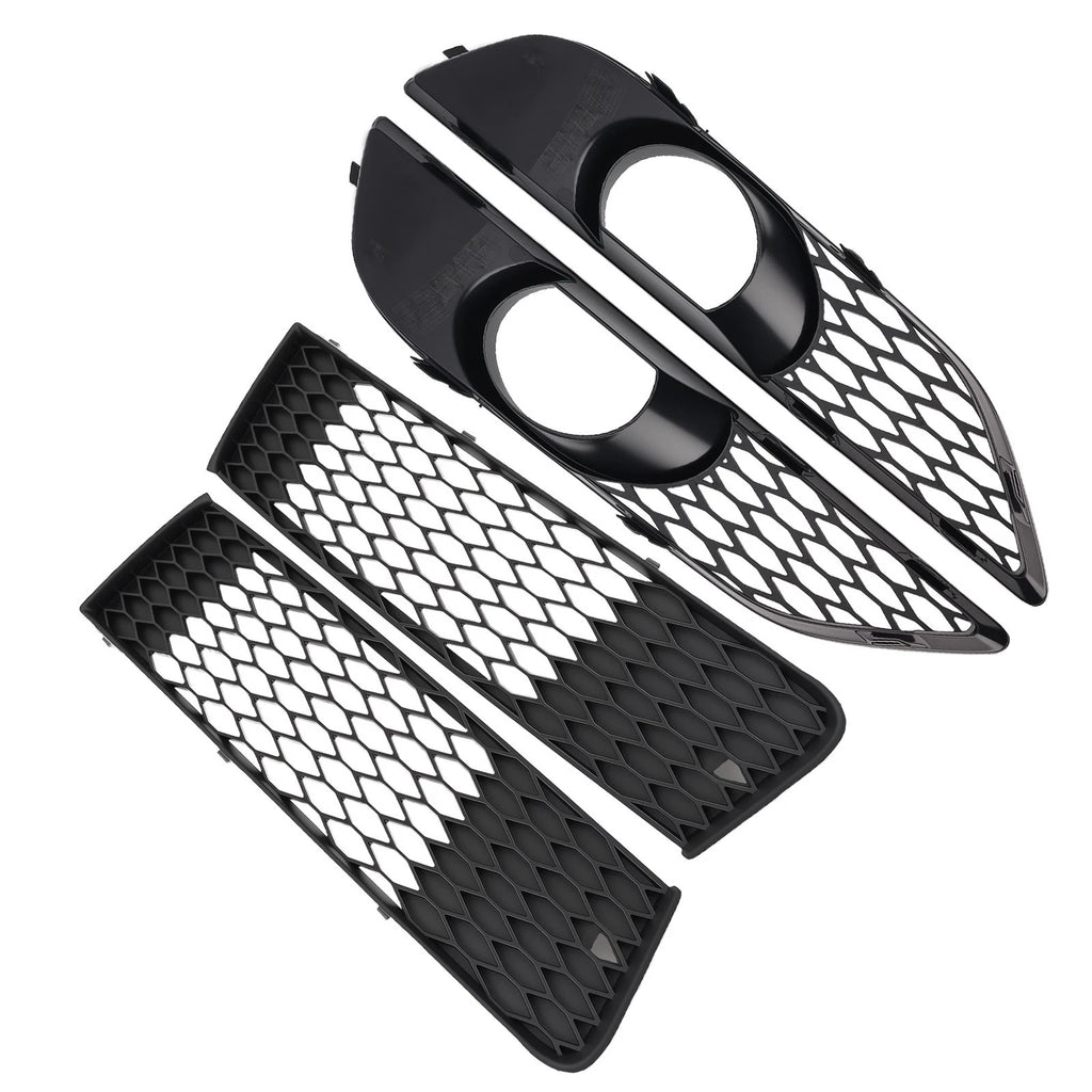 Set of 4 Front Fog Light Covers for Audi Q7 (2010–2015) 4L0807676C 4L0807675C