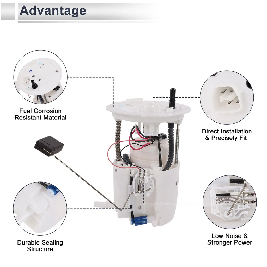 Fuel Pump Assembly for Ford Edge (2015–2019) & Lincoln Nautilus 2.0L No.F2GZ9H307A