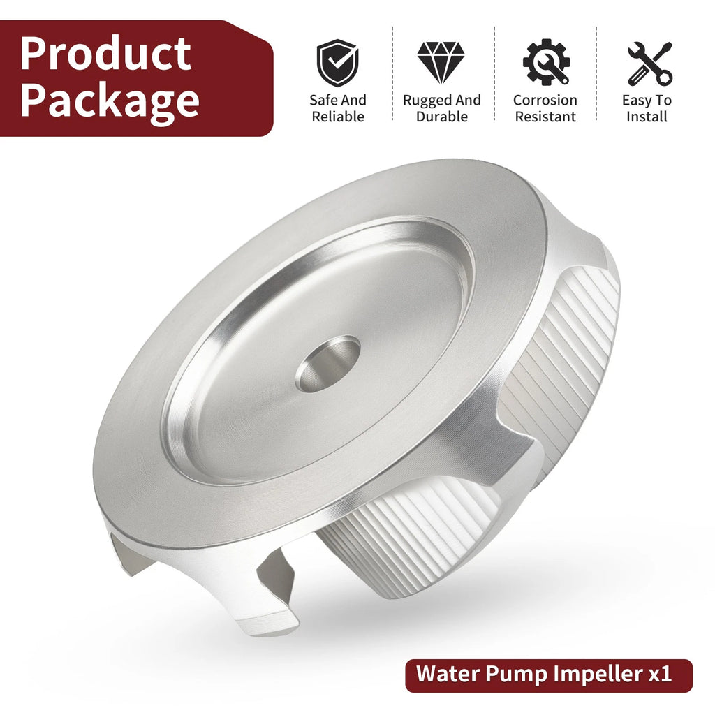Water Pump Impeller for Kawasaki KX125 (1991–2005) / KX250 (1992–2004)