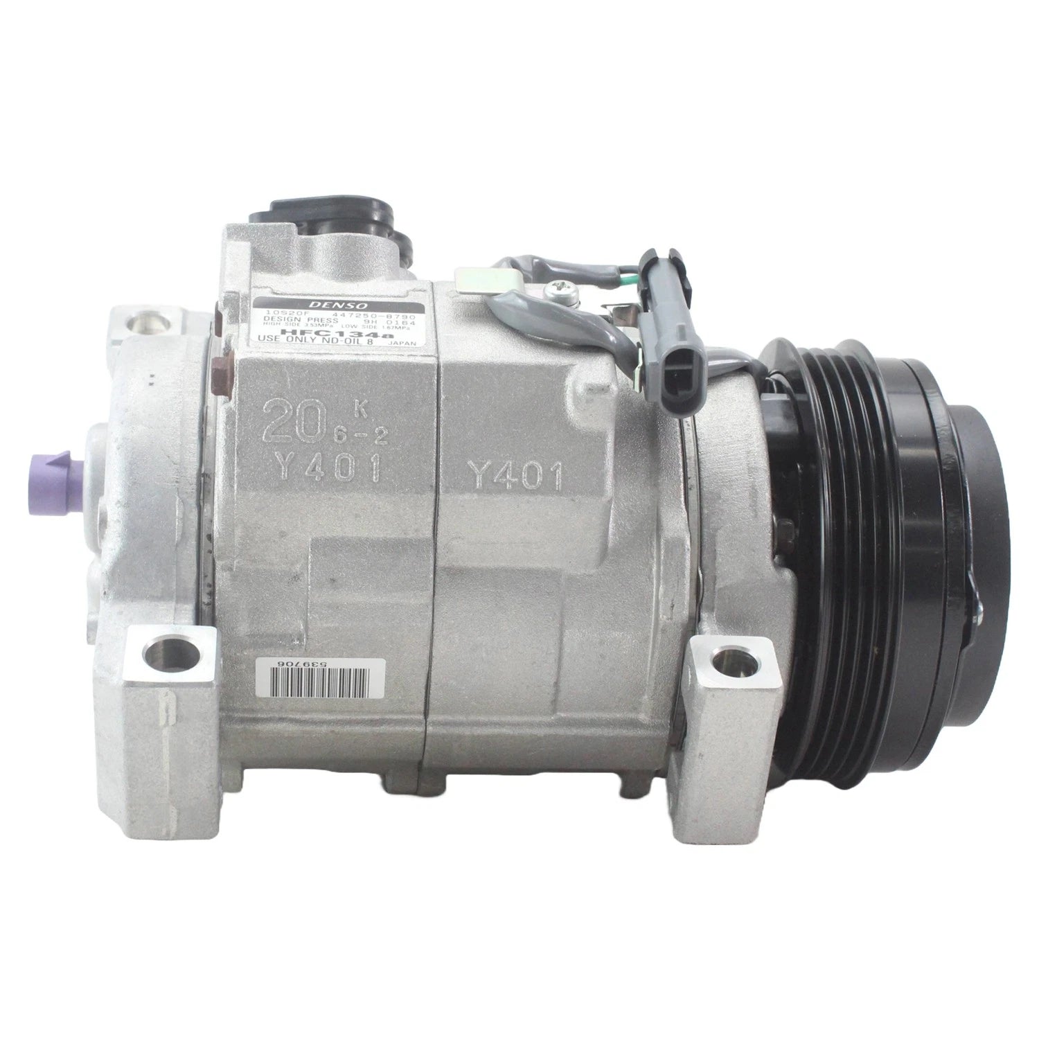 A/C Compressor and Clutch for Cadillac Escalade (2002–2006) Denso 471-0316