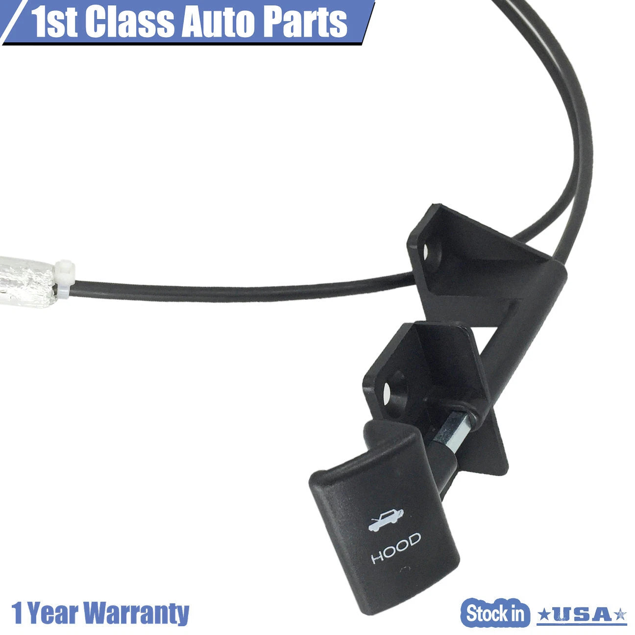 Hood Release Cable & Handle Assembly for Jeep Cherokee (1997–2001) 912-006