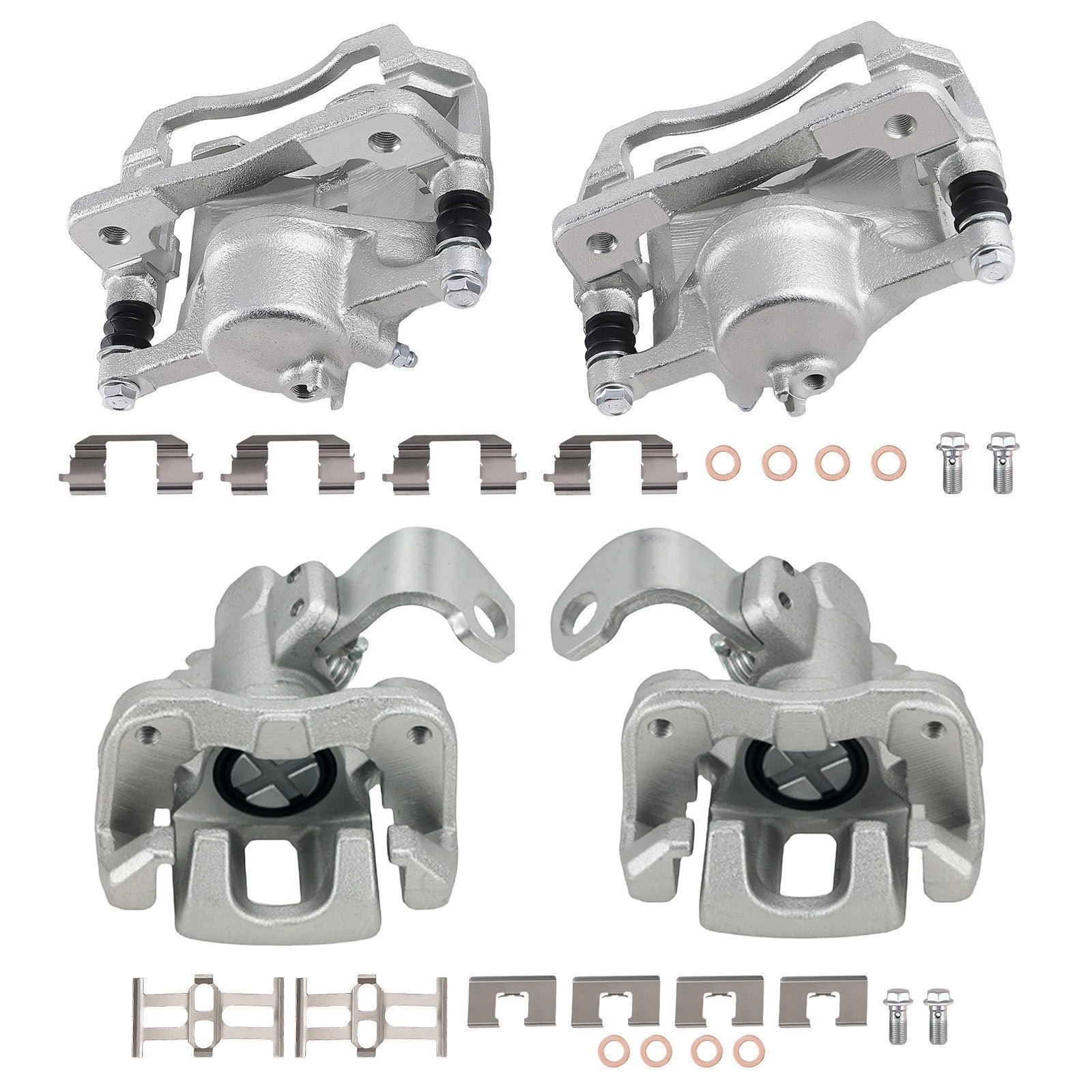 Front & Rear Brake Caliper Assembly for Honda Civic (2006-2011)
