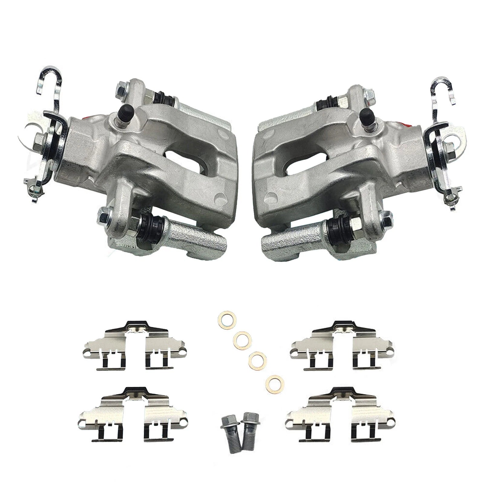 Set of 2 Rear Brake Calipers for Chevy Cruze (2011–2015)