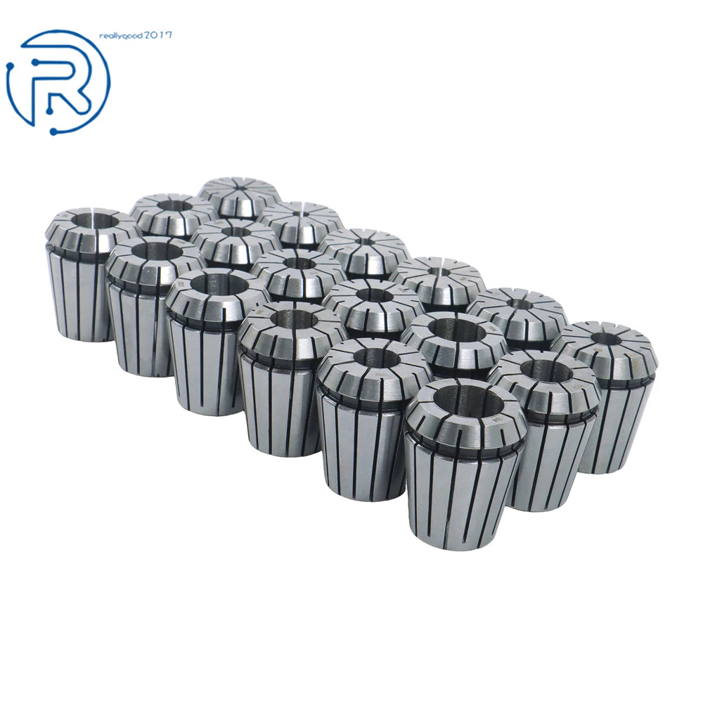 18Pcs ER32 Collet Set for CNC Metalworking (Precision)