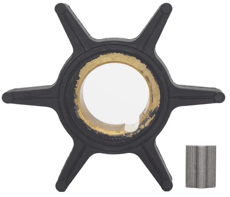 Water Pump Impeller with Key for Mercury 2 Stroke 20 HP Outboard (47-65958)