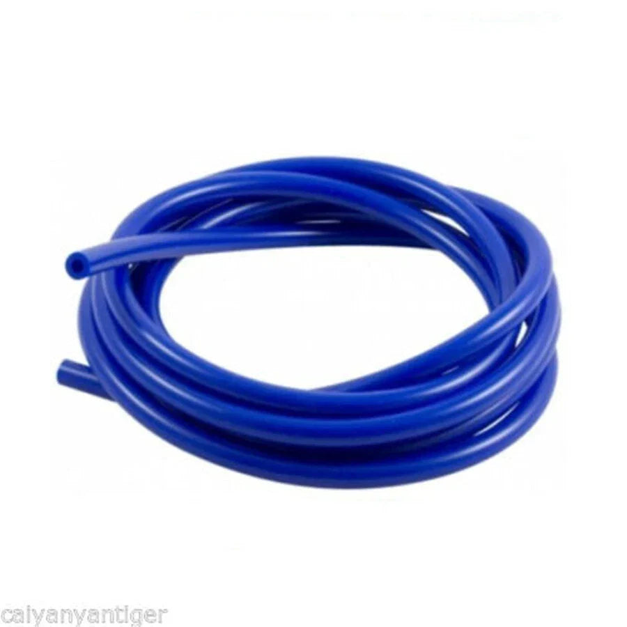 4mm Blue Silicone Rubber Vacuum Tube for Car SUV (5 Meter)
