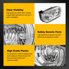 Headlight Assembly for Dodge Challenger (2008–2014) Chrome Housing