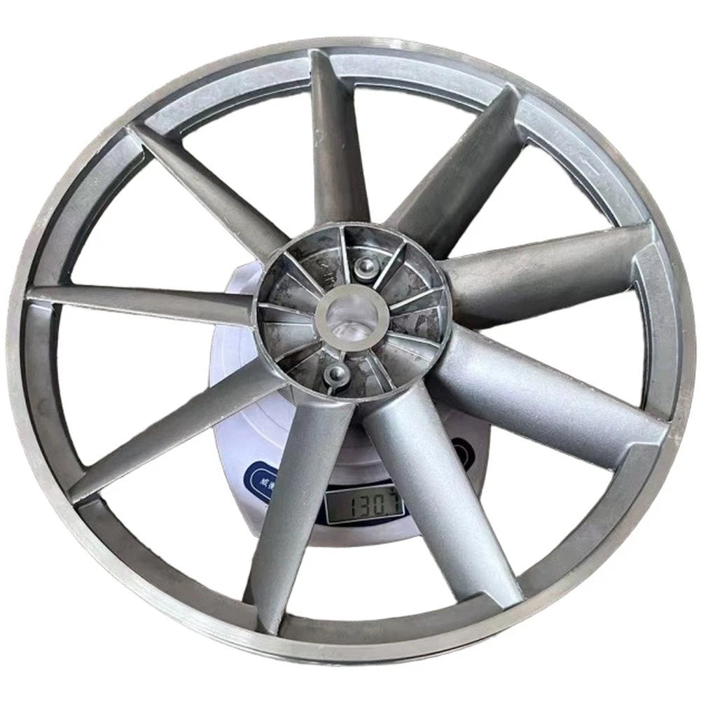 Air Compressor Motor Belt Pulley 350mm Aluminum for