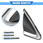 Front Right Side Door Mirror Flag Cover for Nissan Sentra (2016–2019) Black