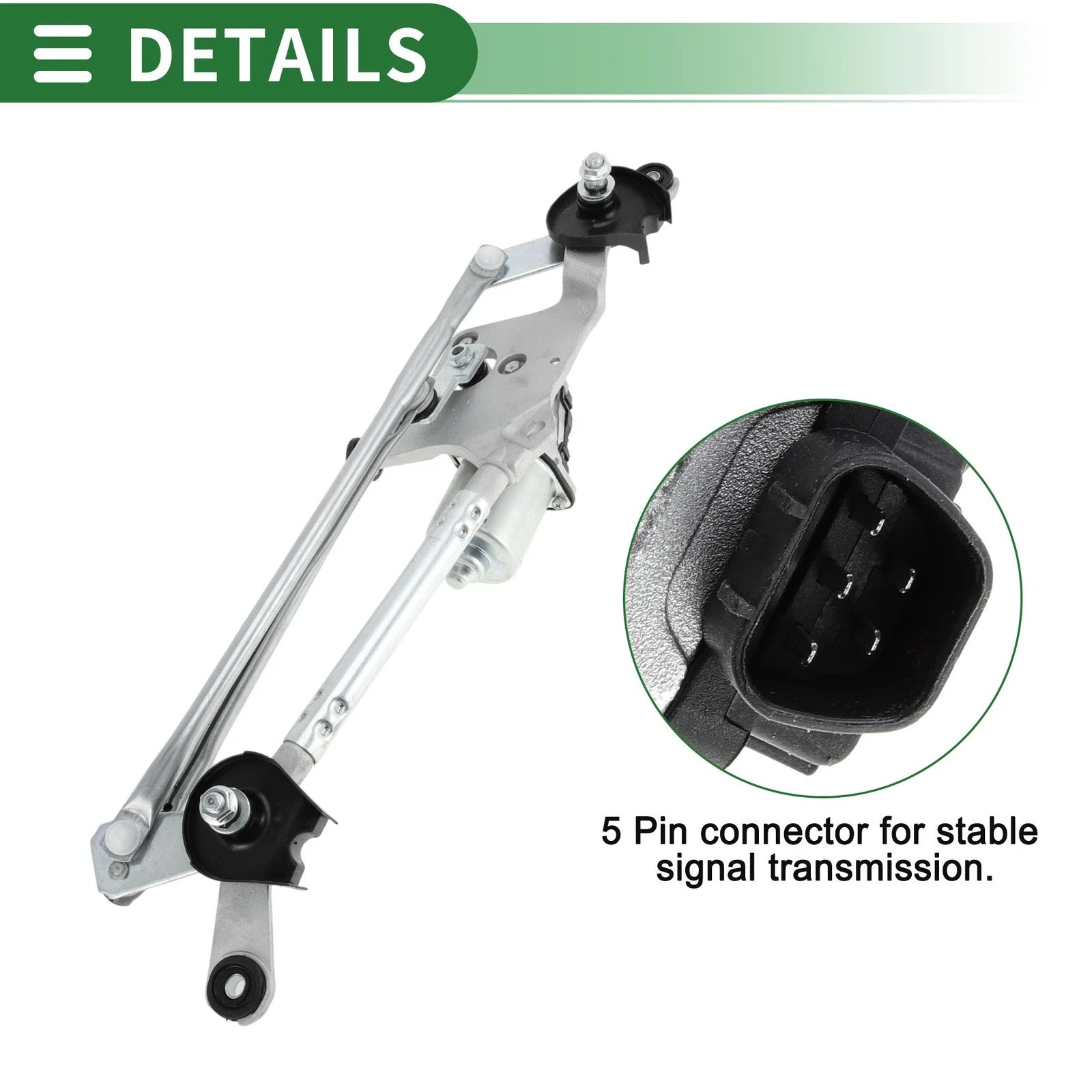 Front Windshield Wiper Motor Linkage Assembly for Toyota Corolla (2009–2013) No.602445