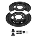 Rear Brake Dust Splash Shield Plates for Ford F-250 F-350 Super Duty (1999–2012)