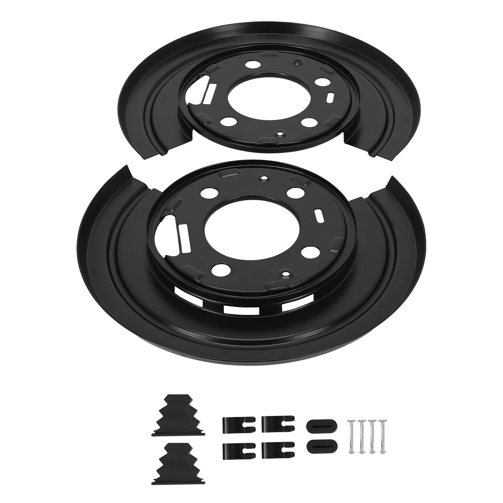 Rear Brake Dust Splash Shield Plates for Ford F-250 F-350 Super Duty (1999–2012)