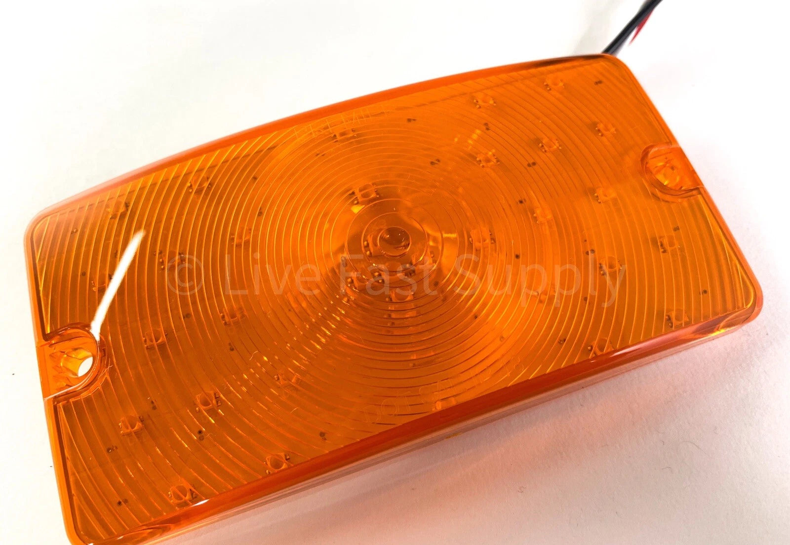 Front LED Amber Parking and Turn Signal Lights Pair for Ford Pickup (1959–1964)