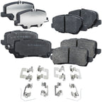 Set of 4 Ceramic Brake Pads for Acura RLX (2014–2020)