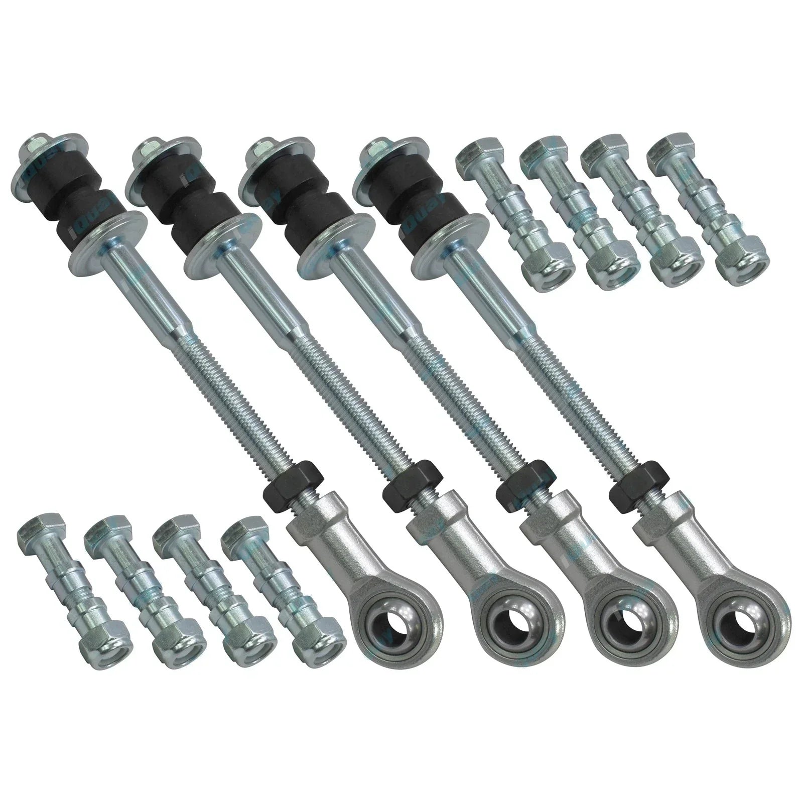 Front + Rear Extended Sway Bar Link Rod Pins for Nissan Patrol GQ Y60 2"-8" Lift